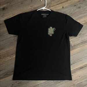 Black Short Sleeve Tee for Men